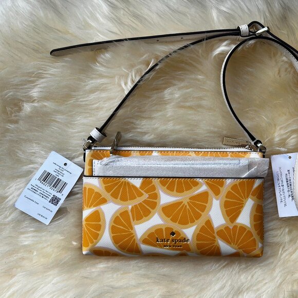 🍊 NWT-  KATE SPADE  Crossbody Bag + Wristlet 🍊 - Picture 1 of 3